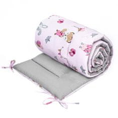 Gimme Five Baby Nest FOX PINK/GREY