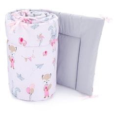 Gimme Five Baby Nest FOX PINK/GREY