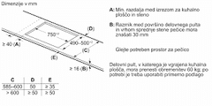 Bosch PXV831HC1E Flex indukcijska kuhalna plošča