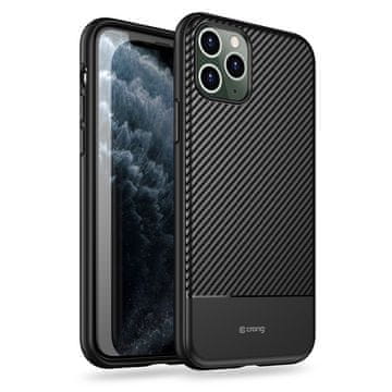 shumee Ovitek Crong Prestige Carbon - ovitek za iPhone 11 Pro Max (črn)