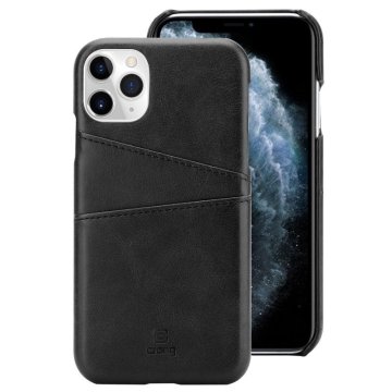 shumee Crong Neat Cover - ovitek za iPhone 11 Pro z žepi (črn)