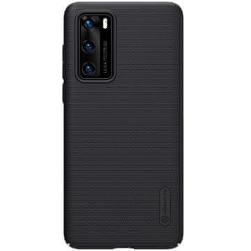 Nillkin Ovitek Nillkin Super Frosted Shield - Huawei P40 (črn)