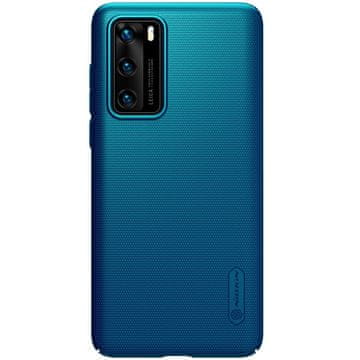 Nillkin Ovitek Nillkin Super Frosted Shield za Huawei P40 (pavjo moder)