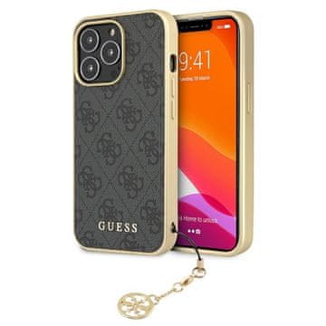 shumee Guess 4G Charms Collection - ovitek za iPhone 13 Pro Max (siv)
