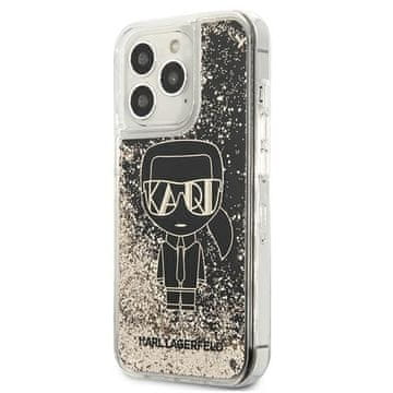 Karl Lagerfeld OVITEK KARL LAGERFELD HARDCASE TEKOČI Z BLEŠČICAMI ZA IPHONE 13 PRO 13 6.1 GATSBY