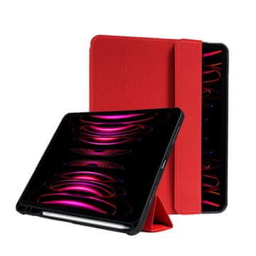 Crong Crong FlexFolio - ovitek za iPad Pro 11 (2022–2021) / iPad Air 11” M2 (2024) / iPad Air 10,9” (5–4 generacija) z Apple Pencil (rdeč)