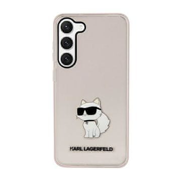 Karl Lagerfeld Ovitek Karl Lagerfeld IML NFT Choupette - Samsung Galaxy S23+ (roza)