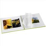 Hama Foto album FINE ART 28x24 cm, 50 strani, kivi, bele strani, spirala, lepilo