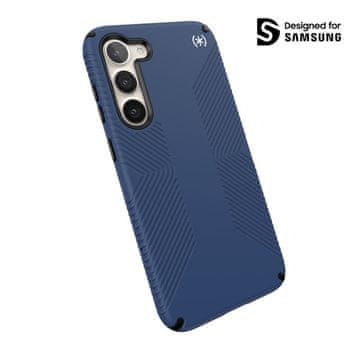 Speck Speck Presidio2 Grip - nedrseč ovitek za Samsung Galaxy S23+ (obalno moder/črn)