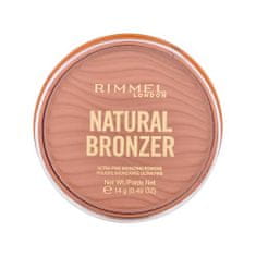 Rimmel Natural Bronzer Ultra-Fine Bronzing Powder dolgoobstojni bronzer 14 g Odtenek 001 sunlight