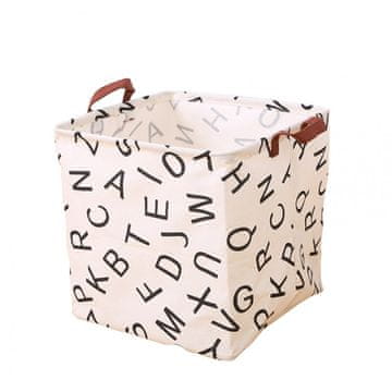 Flamenco Mystique Organizator za igrače in perilo, bombažna rjuha, 31x31x31 cm