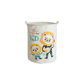 Flamenco Mystique Organizator za igrače in perilo, bombažno platno, 35x45 cm, skandinavski stil