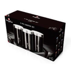 Berlingerhaus Komplet škatle za hrano 3 Royal Black Collection BH-6296