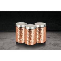 Berlingerhaus Komplet škatle za hrano 3 kosi Primal Rosegold Metallic Line BH-6727