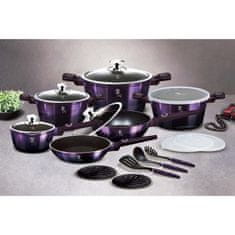Berlingerhaus Globoka ponev s pokrovom 28 cm Purple Eclipse Collection BH-6632