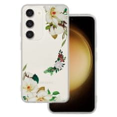 MG Flower ovitek za Samsung Galaxy S23 FE, white flower