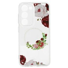 MG Flower ovitek za Samsung Galaxy S23 FE, red flower