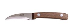 Nož za lupljenje z lesenim ročajem, 7 x 30 cm