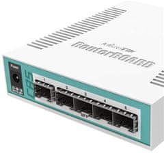 Mikrotik Stikalo CRS106-1C-5S 5x SFP + 1x Combo (SFP/ETH)