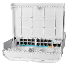 Mikrotik Stikalo netPower 15FR CRS318-1Fi-15Fr-2S-OUT 16x LAN, 2x SFP, reverzni POE