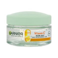 Garnier Skin Naturals Vitamin C Glow Jelly Daily Moisturizing Care gel za posvetlitev in vlaženje kože z vitaminom c 50 ml za ženske