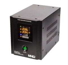 MHpower Napetostni pretvornik MPU-500-12 rezervno napajanje, 12V/230V, 500W, funkcija UPS, čista sinusna napetost