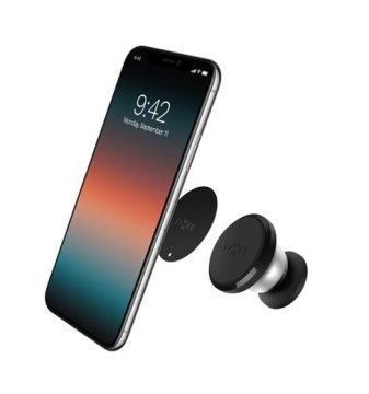 FIXED Magnetno držalo Icon Flex mini na armaturni plošči, črno