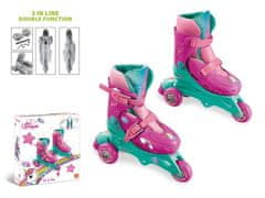 Mondo Otroški rolerji MONDO UNICORN TRI IN LINE SKATES 29-32