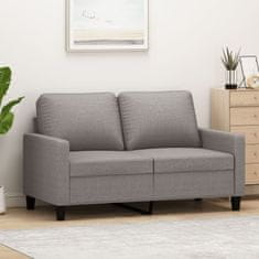 shumee vidaXL Dvosed taupe 120 cm blago
