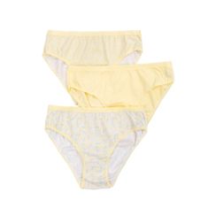 BERRAK Ženske spodnje hlačke 3-pack rumene barve BR-MT-11370-9_404248 L
