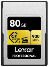 Lexar CFexpress Type A Gold, hitra kartica, 80GB