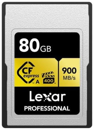 Lexar CFexpress Type A Gold, hitra kartica, 80GB