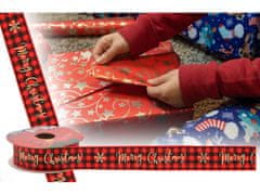 sarcia.eu Praznični okrasni trak Merry Christmas 2,5cm x 2,7m 