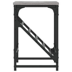 Vidaxl Regal za čevlje siva sonoma 60x30x45 cm inženirski les