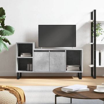 Vidaxl vidaXL TV omarica betonsko siva 100x35x55 cm