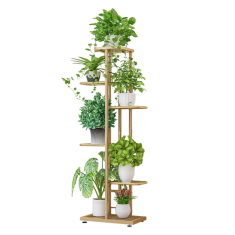 KONDELA Kovinsko stojalo za rože, zlati, TIP BAMIR 3