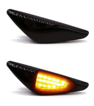 shumee BMW LED smerniki, črni - komplet