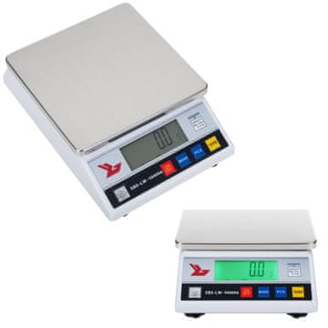 Steinberg SBS-LW-10000A lcd natančna tehtnica, natančna od 0,1 g do 10 kg