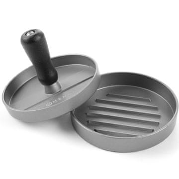 Hendi Ročna stiskalnica za hamburgerje s premazom proti prijemanju 120 mm