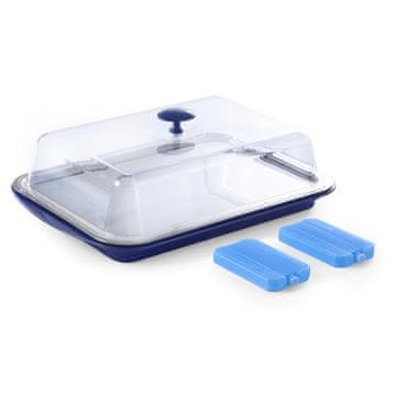 shumee Hlajen pladenj za hrano s pokrovom 43x29cm - Hendi 424155
