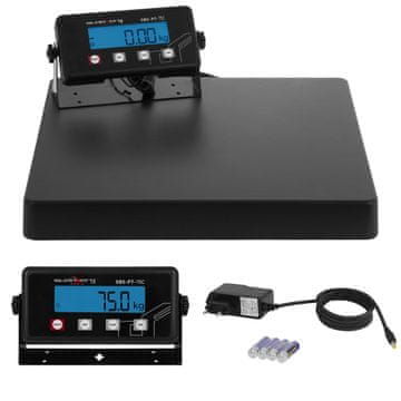 BE Industrijska tehtnica za pakete 75 kg / 10 g LED SBS-PT-75C