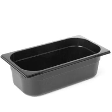 shumee Črna polikarbonatna posoda GN 1/4 višina 65 mm - Hendi 862636