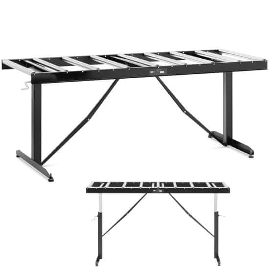 shumee Valjčni podajalnik z nastavitvijo višine do 200kg 9 zvitkov 540x35mm 168cm