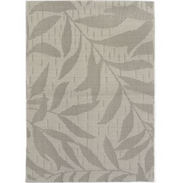 shumee Pogrinjek mat namizno stojalo listi 45x30cm sivi - SET 6 kom.