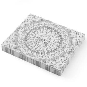 shumee Pergamentni papir za prigrizke, krompirček, tisk CHEF, 500 kos - Hendi 678220