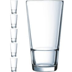 Arcoroc Visoka kozarec Arcoroc STACK UP 470 ml, komplet 6 kosov - Hendi H5641