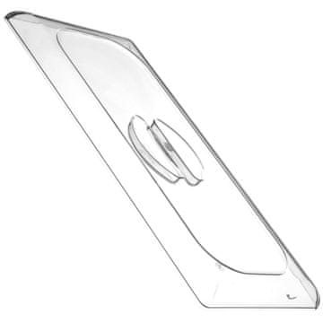 shumee Ravni polikarbonatni pokrov za pladenj za sladoled 360x165 mm - HENDI 807088