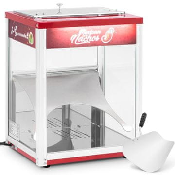 Royal Catering Grelna vitrina za nachose in kokice, LED osvetlitev, 45 l