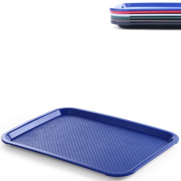 shumee Polipropilenski pladenj Fast Food 30,5x41,5cm - moder