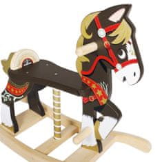 Le Toy Van Petilou gugalni konj rjave barve